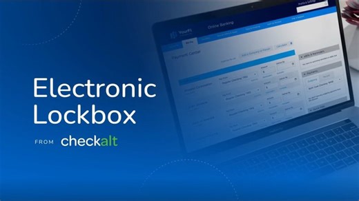 Keep Online Banking Bill Pay Electronic | CheckAlt Electronic Lockbox | CheckAlt