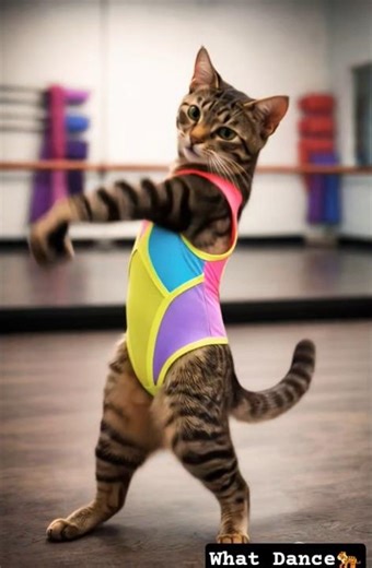 Dancing To The Rhythm Paws | Cute Cat Grooves to the Beat 😻🔥 #dance #cat #paws #rhythm #usashorts