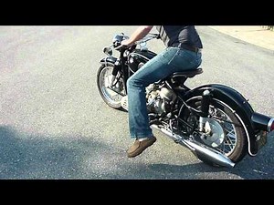BMW R60/2 startup