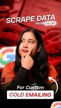 🔰How to Scrape Unlimited Targeted Emails from Google for Cold Email Marketing🤯💀 #googledata #email