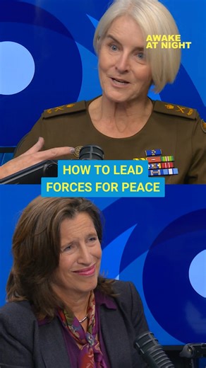 Lieutenant General Cheryl Pearce is the highest ranking woman in uniform in the United Nations. Her work is all about peacekeeping. Now the Acting Military Adviser for United Nations Peacekeeping Operations, after enlisting at 18, she battled rigid gender barriers to rise through the military ranks. In the newest episode of Awake At Night, we sat down for a powerful conversation about the meaning of peace, the sources of her mental and physical resilience and on making a robust case for peacekee