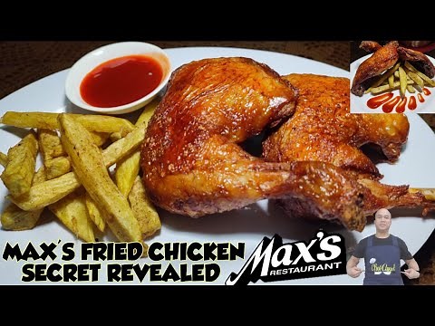 MAX'S STYLE FRIED CHICKEN RECIPE | COMPLETE STEP BY STEP TUTORIAL | SECRET REVEALED