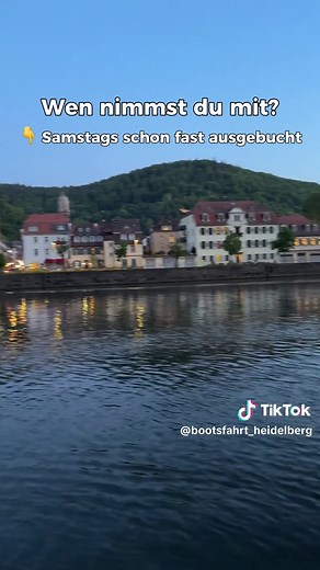 Bootsfahrt Heidelberg: Sommer, Sonne, Sorgenfrei