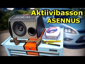 Aktiivisubwooferin Asennus Autoon