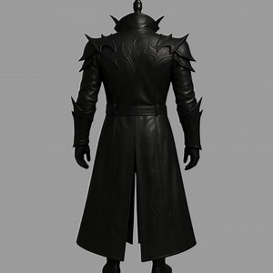 Handmade Black Leather Inferno Costume, Gothic Devil May Cry Style - Etsy