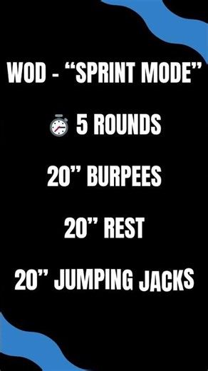 🔥 Today’s WOD: Quick & Brutal Full-Body Workout!
