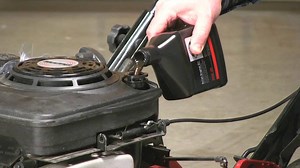 100K views · 356 reactions | How to Change Oil in Lawn Mower See...