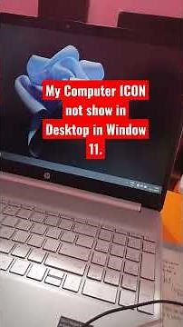 Window 11 मे My Computer ICON Desktop पर कैसे लाये!