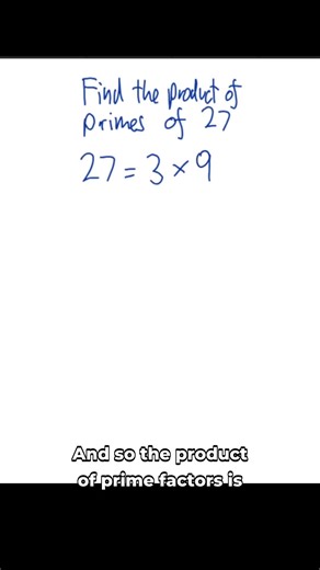 This prime factor mistake is TOO common 😱 #MathFail #PrimeFactors #Shorts