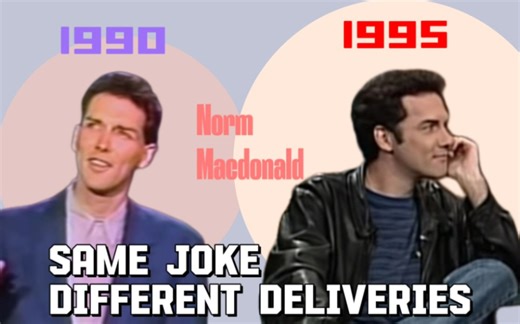 【双语字幕】Norm Macdonald ｜ 同一个笑话的不同表演方式（约会游戏篇）