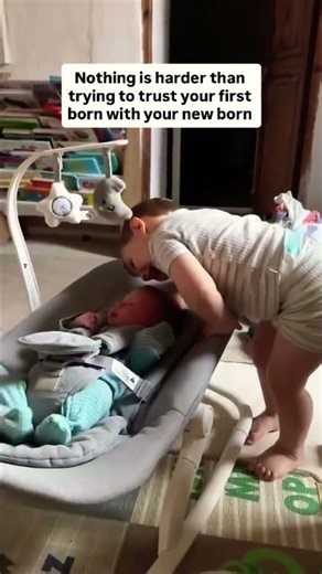 Nothing Is Harder Than Trusting Your Firstborn With Your Newborn 👶❤️The Ultimate Sibling Trust Test