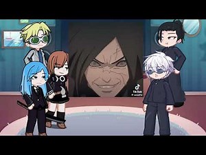 Jujutsukaisen react to madara uchiha | naruto shippuden | Sasuke | Gojo | Gacha life 2