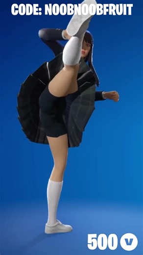 TRAINING FORMS Emote Showcase ft. Gogo Yubari | Fortnite x Kill Bill #shorts