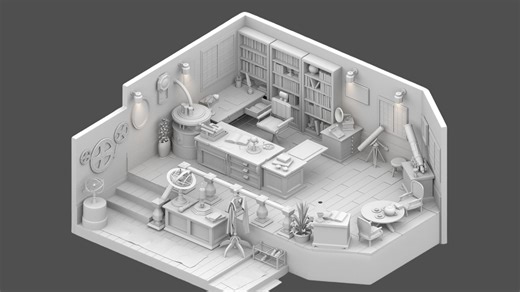 【3dmax建模】制作建筑场景模型很难吗？从零开始教你制作，3dmax房子建筑模型，学过才知道这么简单！！！