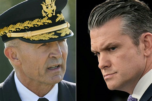 Pete Hegseth removes top Army general as US wages war in Iran