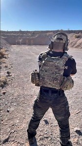 50 yards 6” target standing position AR shooting