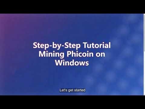 Step-by-Step Tutorial Mining Phicoin on Windows