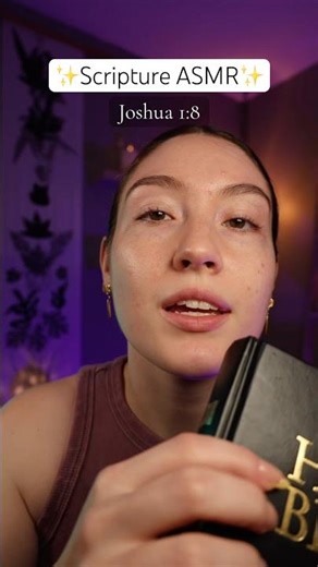 ASMR | God’s promise + Bible Tapping ✨#christianasmr #relax #sleeptoscripture