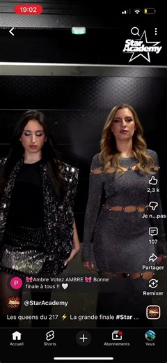 Star Academy. # Voter Ambre # J’adore la star académie ￼