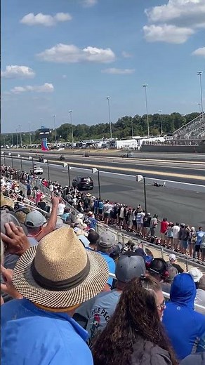 Antron Brown vs Doug Kalitta ⚡ Top Fuel Dragster Launch 🚀 Round 2 NHRA 4-Wide Nationals Charlotte NC