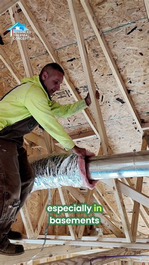 From Blueprints to Job Site: How We Lay Out Ductwork A lot of people ask how we know where to position ductwork on a job. It starts with the plans. The blueprints tell us the duct sizes, locations, and layout but once you get on site, there are always real-world hurdles you have to work around. That’s especially true with engineered truss homes, attic systems, and finished basements. Some jobs are wide open and easy to navigate. Others require creative solutions like building chases to hide duct