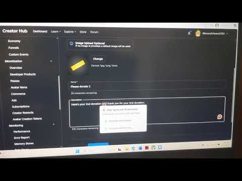 This is how to make gamepasses on Roblox. If you are new to Roblox this video is for you.