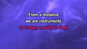 Karaoke From a Distance - Bette Midler - CDG, MP4, KFN - Karaoke Version