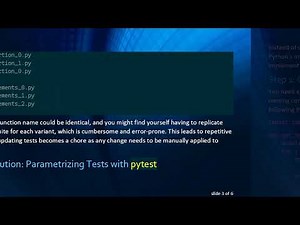 How to Efficiently Test Multiple Variants of Python Programs with pytest
