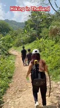 My First Time Hiking in Thailand//Kaang, Saraburi Thailand #travel