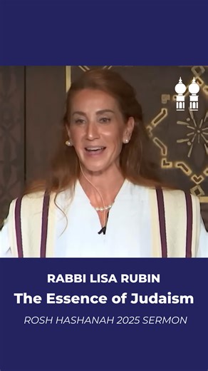 Rabbi Lisa Rubin | The Essence of Judaism - Rosh HaShanah 2025/5786 Watch the full sermon on our website. Link in bio 🔗 | Central Synagogue