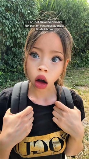 POV : Cet élève de primaire qui part en vacances avant la fin de l'école #humour #pourtoi #foryou