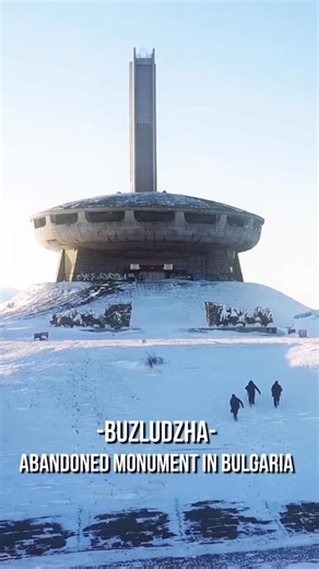 Buzludzha, a famous abandoned monument in Bulgaria. #Buzludzha #AbandonedPlaces #ExploreBulgaria #Urbex | Exploring the Unbeaten Path