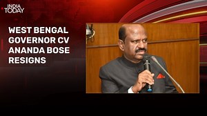 CV Ananda Bose resigns as West Bengal governor ahead of assembly elections