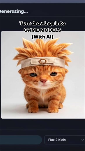 Making Naruto For My Roblox Game With NO Blender #gamedev #ai #aigame #3dart #gaming #RobloxDev #GameDev #AIArt #RobloxBuilder #3DModeling #anime #naruto #manga