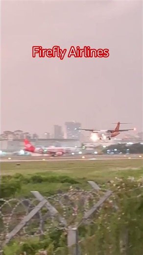 firefly Airlines landing in Penang airport #penangairport #aviation #landing #firefly