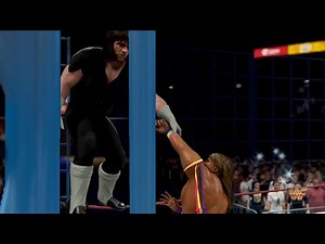 Ultimate Warrior vs The Undertaker | Steel Cage Match | WWF2K