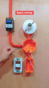 615K views · 4.2K reactions | 1 bulb 1 switch wiring #electricaltutorial | Electrical Tutorial | Facebook