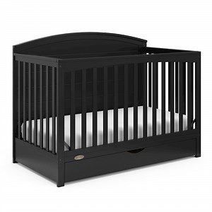Graco Bellwood 5-in-1 Convertible Baby Crib with Drawer, Black - Walmart.com