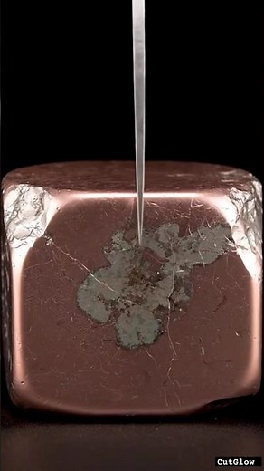 Slicing Radioactive Americium in half! ☢️ | Element 95 #shorts