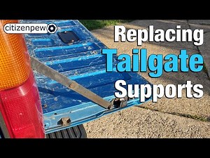 Replacing The Tailgate Support Bars On My 97' Nissan Hardbody