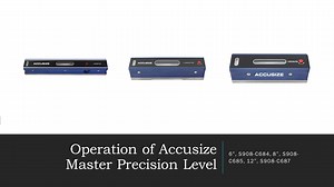 Watch Operation of Master Precision Level on Amazon Live