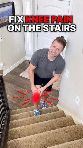 The Key To Pain-Free Stairs! [Fix Knee Pain Going Up Or Down Stairs]