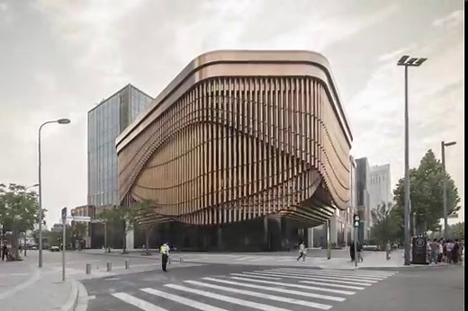 Heatherwick Studio and Foster+Partners' Bund Finance Centre in Shanghai Photographed by Laurian Ghinitoiu