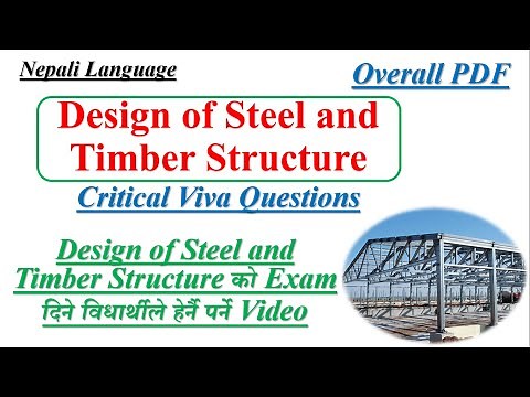 Review and Critical Viva Questions on Design of Steel and Timber Structure || Complete Revision ||
