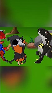 Spider Man Dinosaur Battles Dogs & Dinosaurs! Epic Showdown!