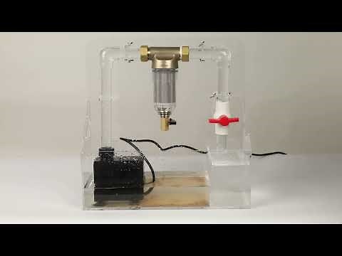 Besdor SWater 1 Spin Down Sediment Filter Whole House Prefilter System, Filtration Ability Test