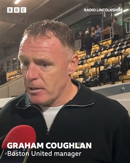 It's three unbeaten for Boston United after a 0-0 draw with National League leaders Forest Green Rovers. The manager Graham Coughlan was pleased with the character his side showed. 🎧Reaction and analysis on the Boston United podcast: bbc.in/BostonUnited | BBC Radio Lincolnshire Sport