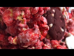 HOW TO MAKE RED VELVET CREAM CHEESE GOURMET POPCORN