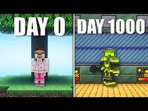 I Played 1000 Days of Minecraft Most Addicting Modpack Full Movie