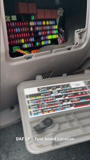 DAF LF - Fuse Board Location